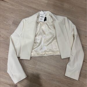 Zara Cream Women's Blazer